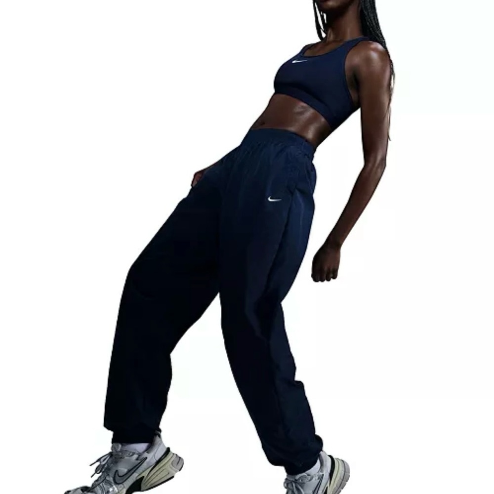 brand new nike essential joggers navy blue women xs